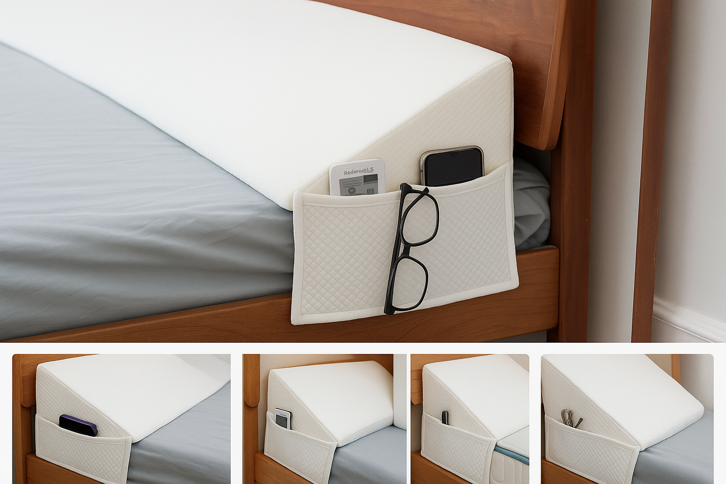 Bed Gap Filler Wedge Pillow