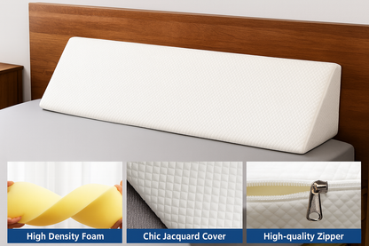 Bed Gap Filler Wedge Pillow